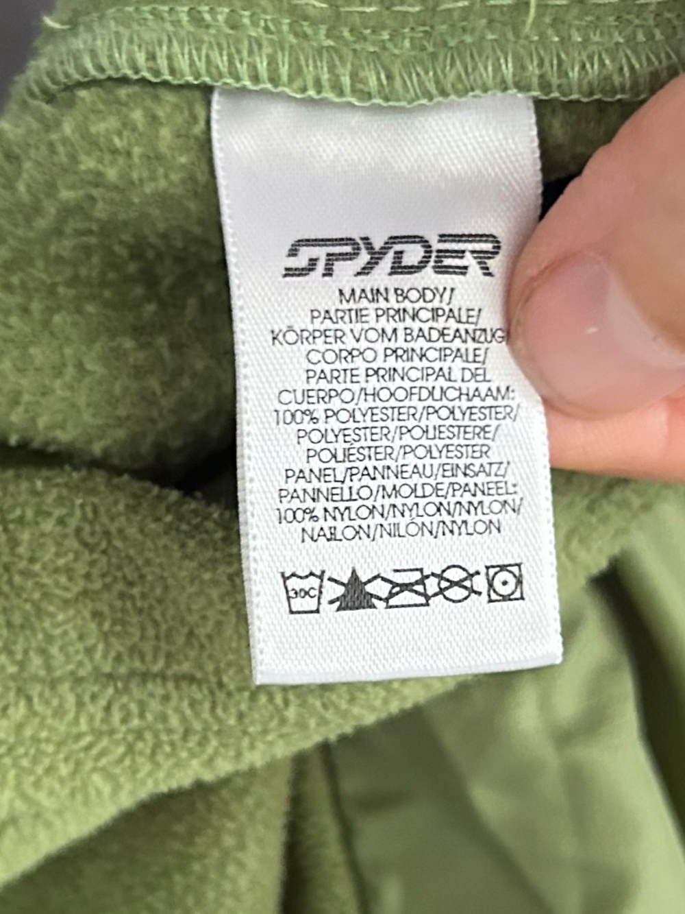 🍓Spyder Zip Up Fleece Jacket - Picture 8 of 12